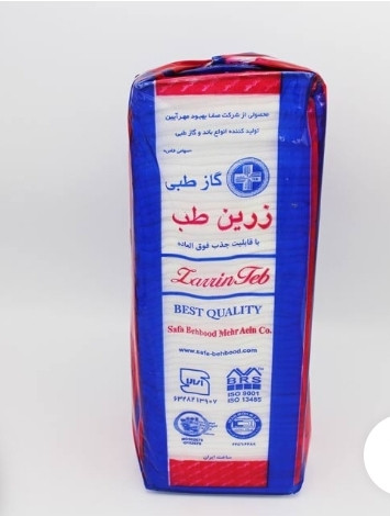 گاز طبی غیر استریل ۸لایه و ۱۶ لایه ۴۰۰گرم اسپادانا